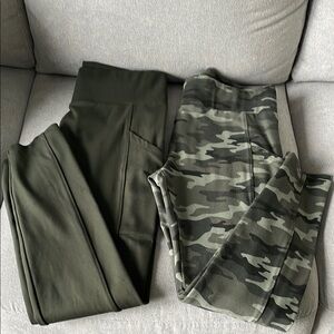 Lou & Grey Green Leggings for Casual Comfort
